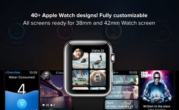 APPLE WATCH 模板 APPLE WATCH 模板下载 APPLE WATCH 设计