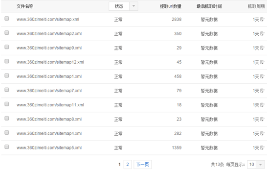 百度快速收录 网站地图 SiteMapX工具